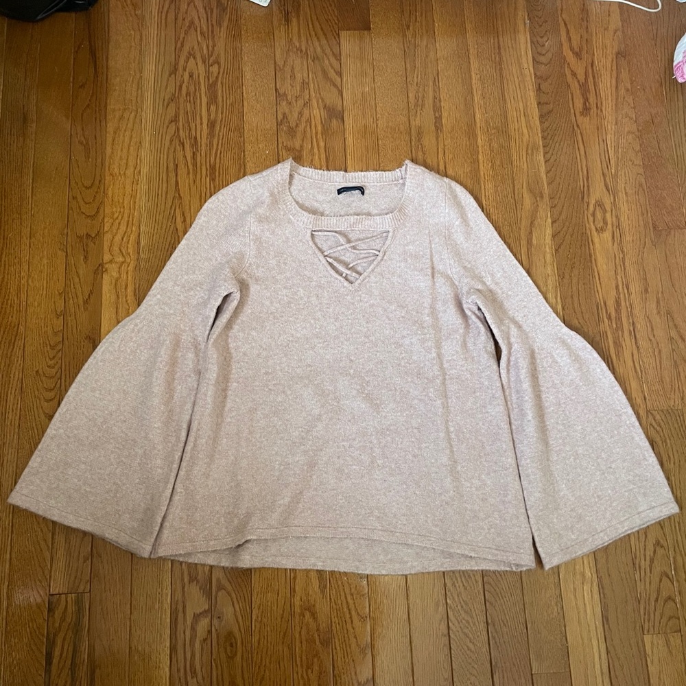 American Eagle Bell Sleeve Sweater, sz. L